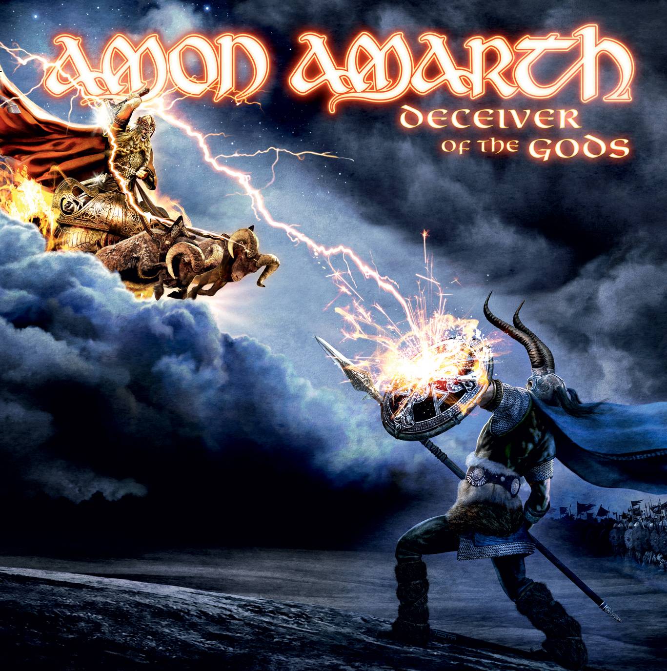 AMON AMARTH REVEALS NEW ALBUM TITLE ("DECEIVER OF THE GODS") AND  QUESTIONABLE COVER ART - NO CLEAN SINGING