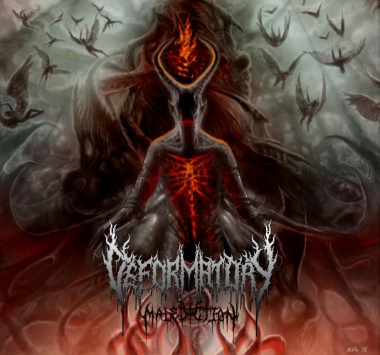 Deformatory - Malediction - Cover Art by Jon Zig