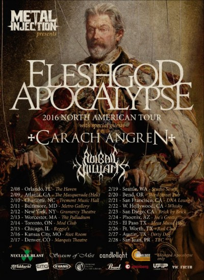 Fleshgod Apocalypse tour