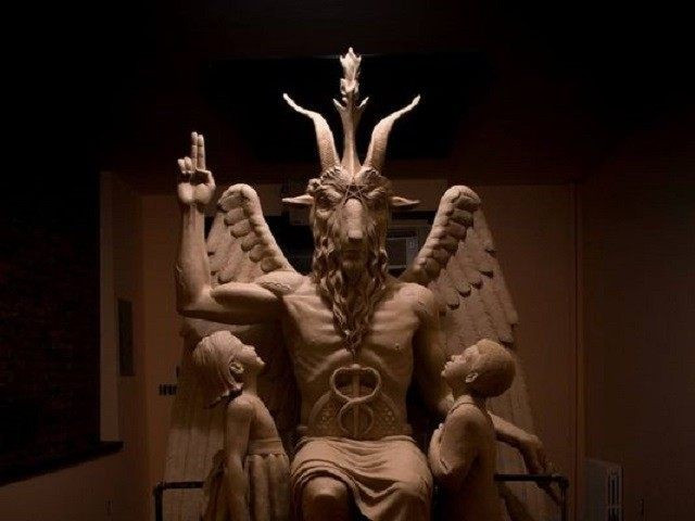 Satanic statue