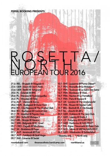 Rosetta-North European tour